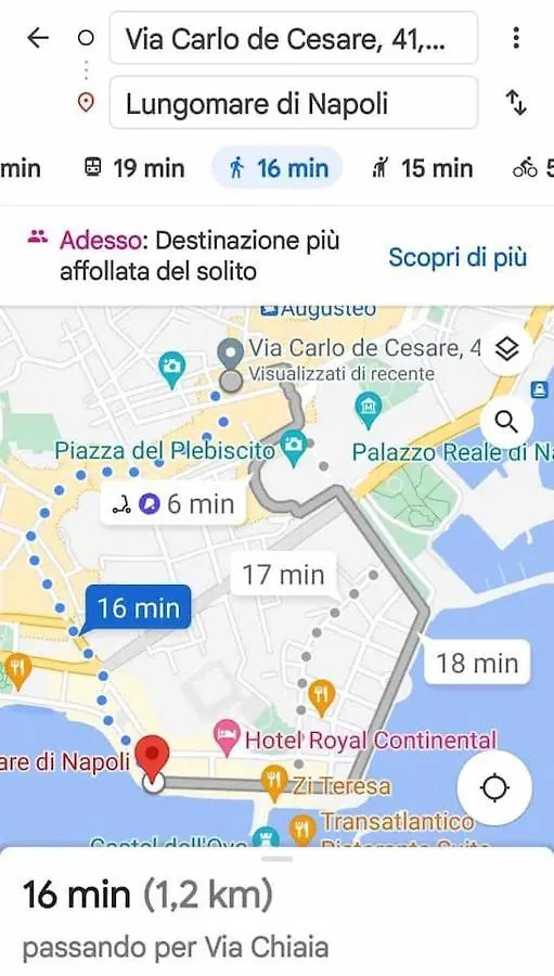 Traversa Toledo, Intero Appartamento Al Plebiscito Napoli 0*,